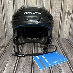 Bauer RE-AKT 55 Hockey Helmet Black Medium 6 7/8 - 7 3/8